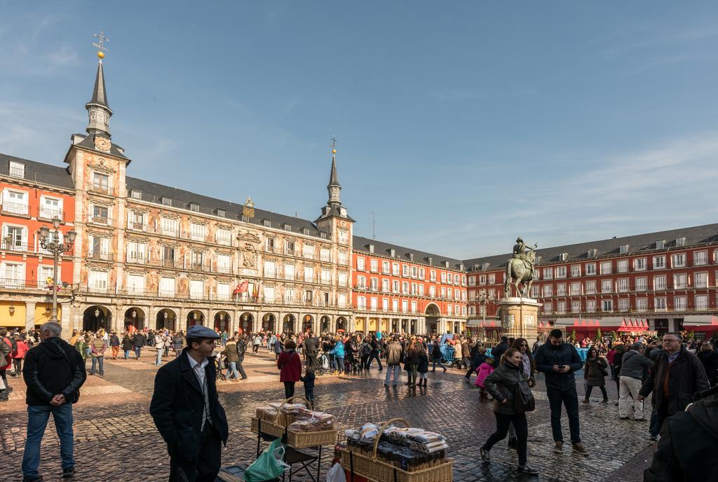 Plaza Mayor Apartment Madrid Eksteriør bilde